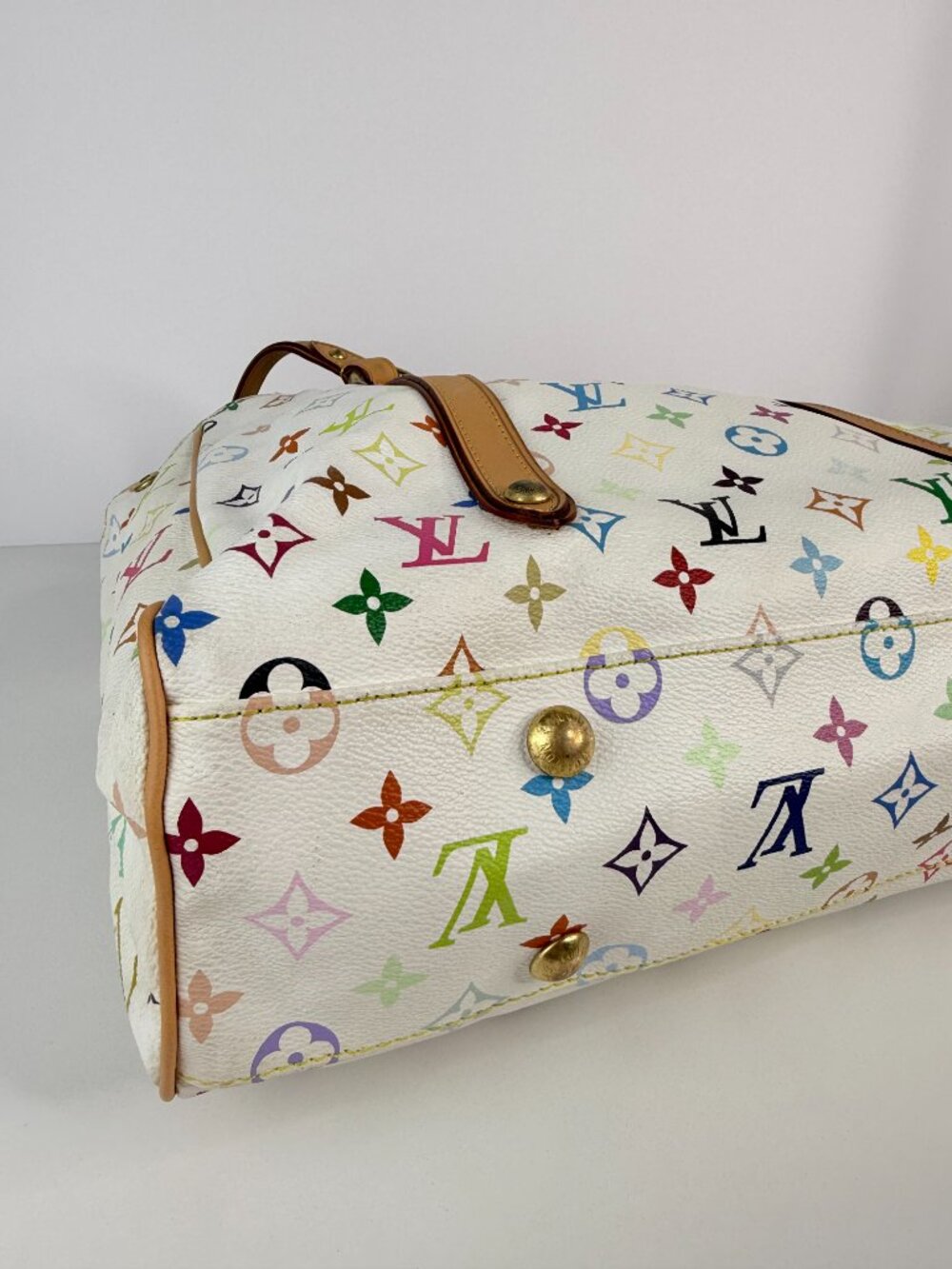 louis vuitton cabas piano handbag monogram multicolor - Picture 9 of 15